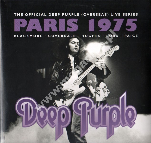 DEEP PURPLE - Paris 1975 - Official Deep Purple (Overseas) Live Series ...