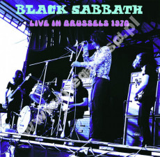 BLACK SABBATH - Live In Brussels 1970 - EU Verne Limited RED VINYL Press - VERY RARE