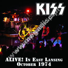 KISS - Alive! In East Lansing, October 1974 - FRA Verne BLUE VINYL Limited Press - POSŁUCHAJ - VERY RARE