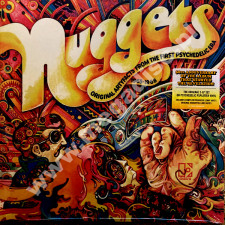 VARIOUS ARTISTS - Nuggets - Original Artyfacts From The First Psychedelic Era 1965-1968 (2LP) - EU ORANGE VINYL Press