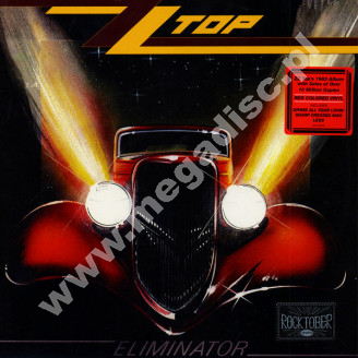 ZZ TOP - Eliminator - EU Remastered RED VINYL Press