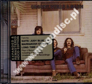 CROSBY STILLS & NASH - Crosby, Stills & Nash +4 - EU Remastered Expanded Edition - POSŁUCHAJ