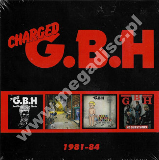 CHARGED GBH - 1981-84 (4CD) - UK Captain Oi! Remastered Edition