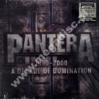 PANTERA - 1990-2000: A Decade Of Domination (2LP) - EU Rhino COLOURED VINYL Limited Press