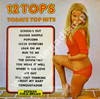 VARIOUS ARTISTS - 12 Tops Todays Top Hits Volume 4 - UK Stereo Gold Award Press