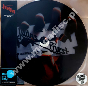 JUDAS PRIEST - British Steel - 40th Anniversary Edition (2LP) - EU RSD Record Store Day 2020 Picture Disc Limited Press