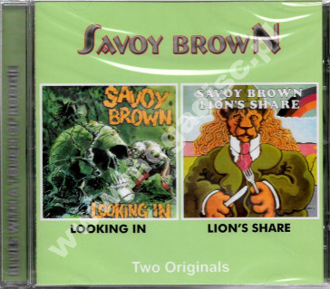 SAVOY BROWN - Looking In / Lion's Share - EU Dorsey Edition - POSŁUCHAJ - VERY RARE