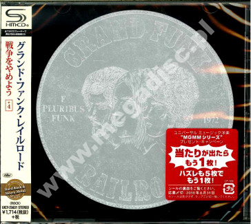 GRAND FUNK RAILROAD - E Pluribus Funk +4 - JAP Remastered Expanded Edition - POSŁUCHAJ