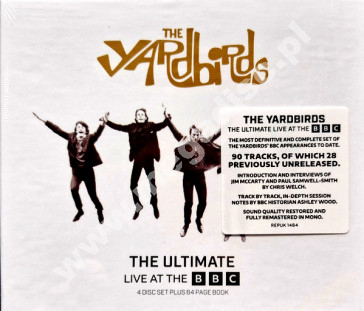 YARDBIRDS - Ultimate Live At The BBC (4CD) - EU Repertoire Remastered MONO Edition