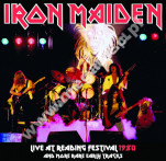 IRON MAIDEN - Live At Reading Festival 1980 And More Rare Early Tracks - FRA Verne BLUE VINYL Press - VERY RARE