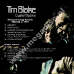 TIM BLAKE - Crystal Machine +3 - UK Esoteric Remastered Expanded Edition - POSŁUCHAJ