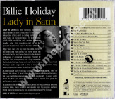 BILLIE HOLIDAY - Lady In Satin +5 - EU Remastered Expanded Edition - POSŁUCHAJ