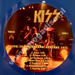 KISS - Alive! In Winterland, January 1975 - FRA Verne BLUE VINYL Limited Press - VERY RARE