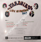 YARDBIRDS - Live In Sweden 1967 - EU Repertoire Remastered RED VINYL Limited 10'' Press