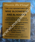 MIKE BLOOMFIELD AND AL KOOPER - Live Adventures Of Mike Bloomfield And Al Kooper (2LP) - EU Music On Vinyl BLUE/WHITE VINYL Limited 180g Press